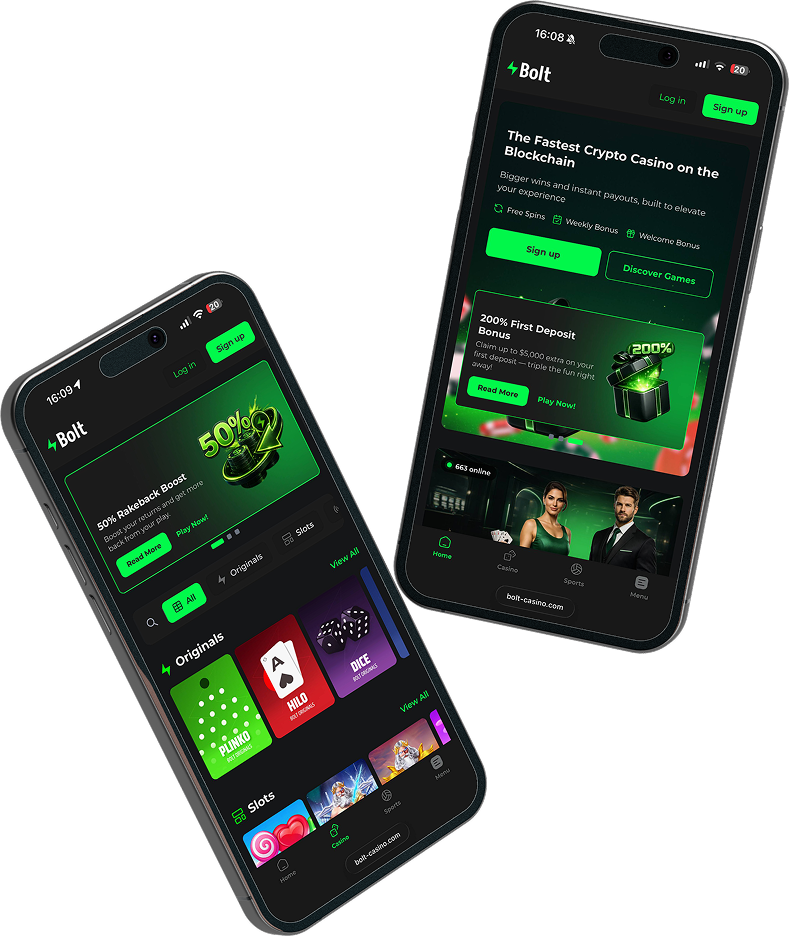 Bolt Casino App